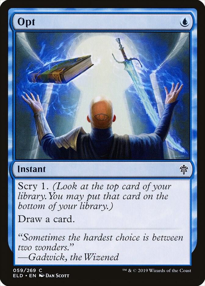 Opt [Throne of Eldraine] 59