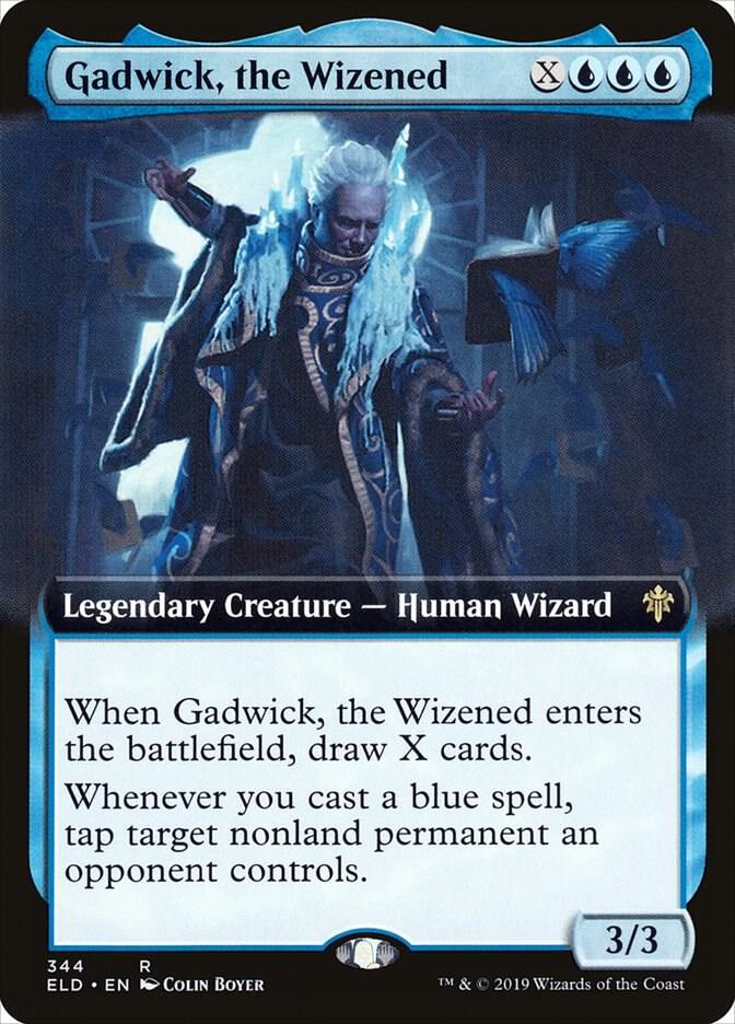 Gadwick, the Wizened (Extended Art) [Throne of Eldraine] 344