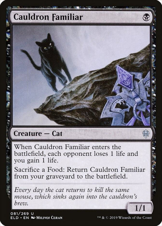 Cauldron Familiar [Throne of Eldraine] 81