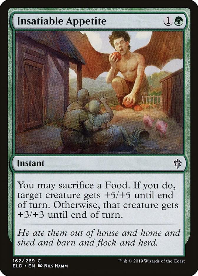 Insatiable Appetite [Throne of Eldraine] 162