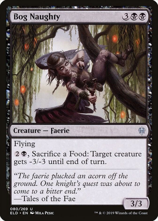 Bog Naughty [Throne of Eldraine] 80