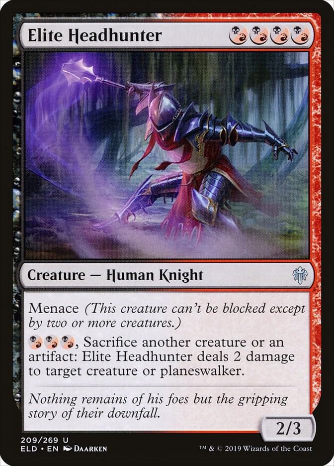 Elite Headhunter [Throne of Eldraine] 209