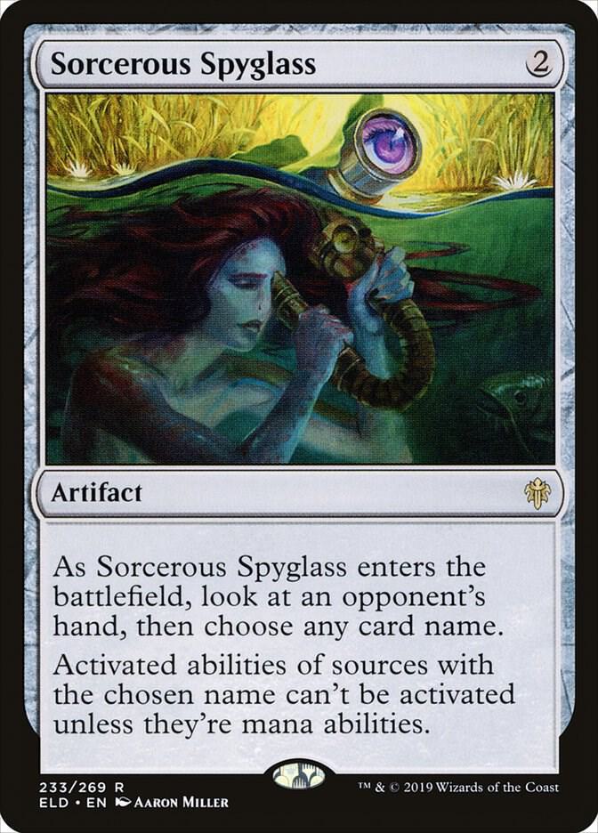 Sorcerous Spyglass [Throne of Eldraine] 233