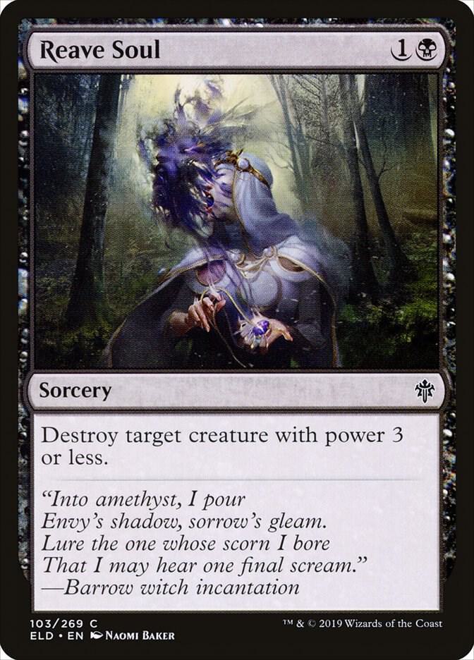 Reave Soul [Throne of Eldraine] 103