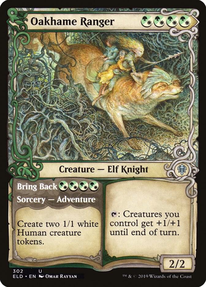 Oakhame Ranger (Showcase) [Throne of Eldraine] 302