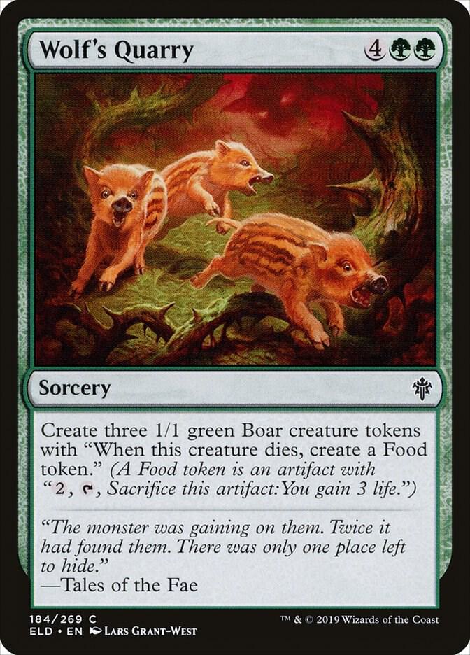 Wolf's Quarry [Throne of Eldraine] 184