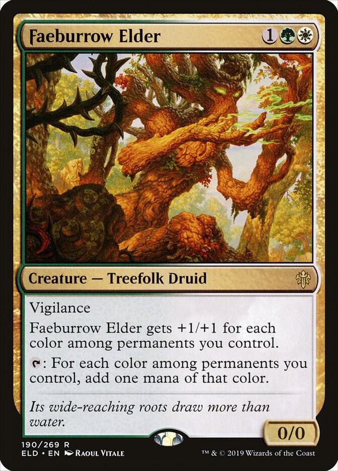 Faeburrow Elder [Throne of Eldraine] 190