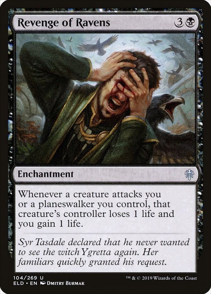 Revenge of Ravens [Throne of Eldraine] 104