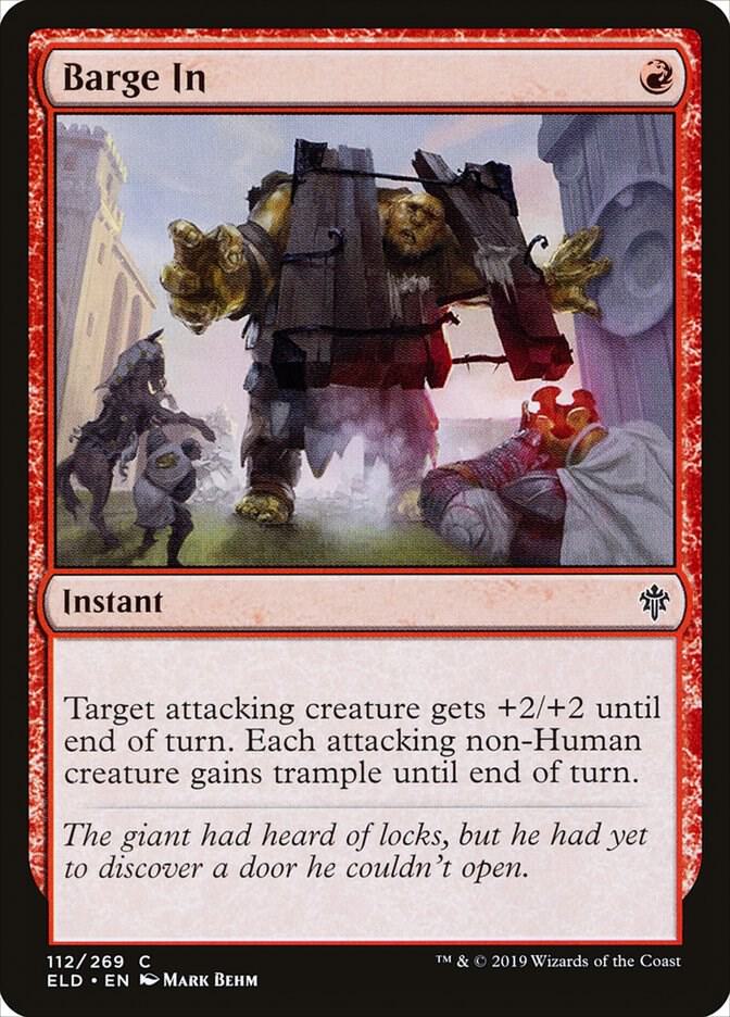 Barge In [Throne of Eldraine] 112