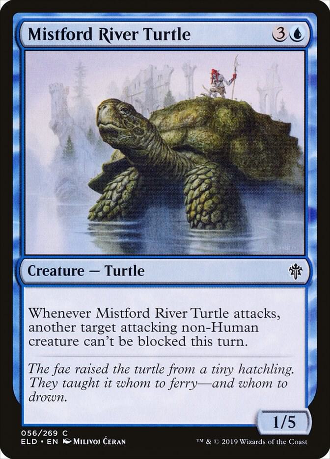 Mistford River Turtle [Throne of Eldraine] 56