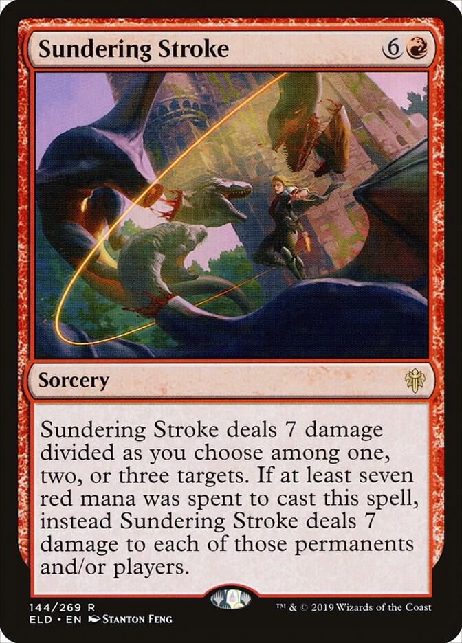 Sundering Stroke [Throne of Eldraine] 144