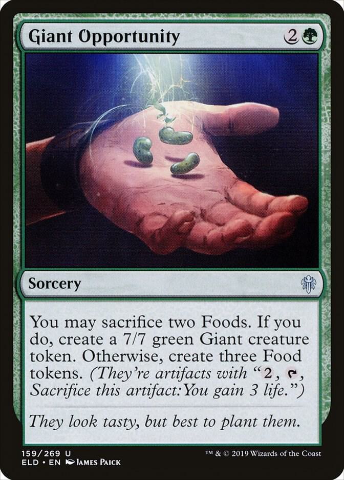 Giant Opportunity [Throne of Eldraine] 159