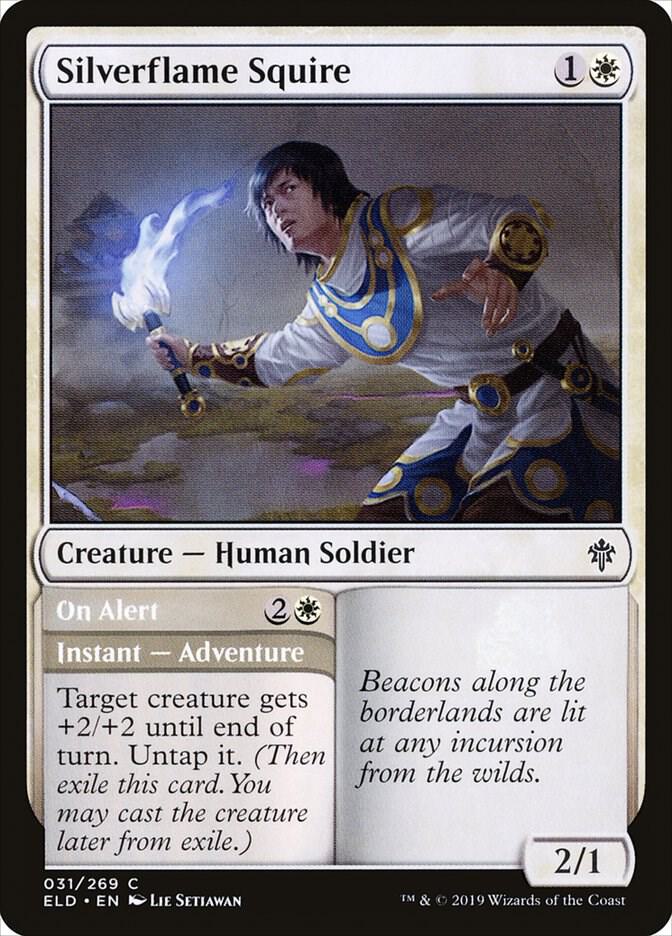 Silverflame Squire [Throne of Eldraine] 31