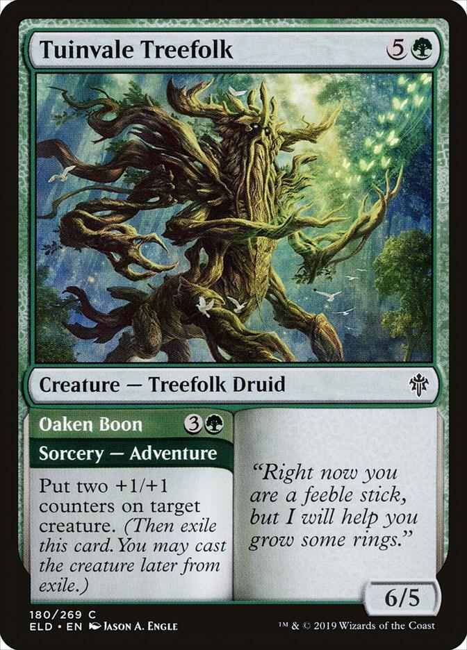 Tuinvale Treefolk [Throne of Eldraine] 180