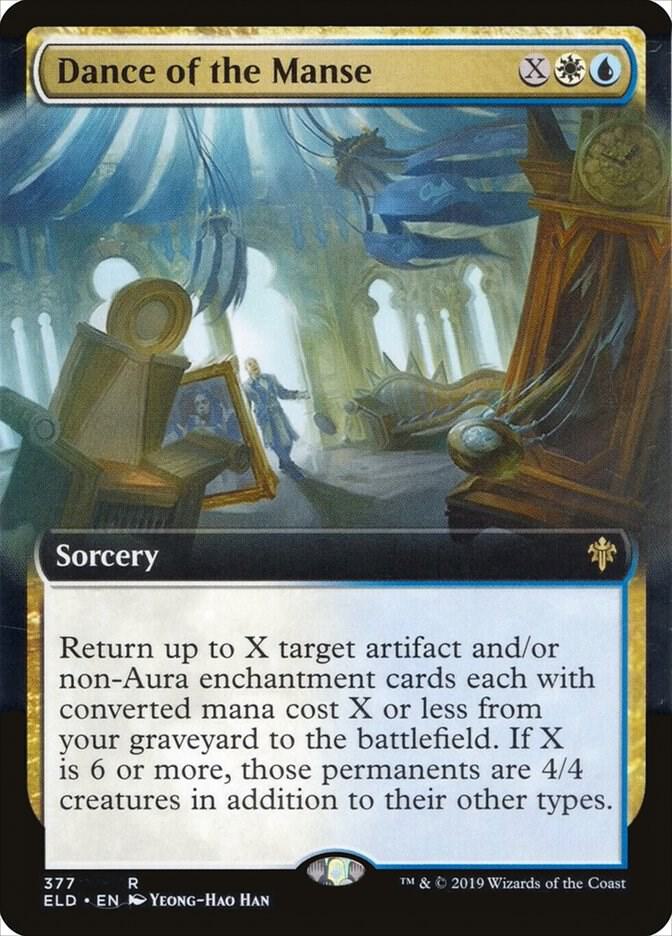 Dance of the Manse (Extended Art) [Throne of Eldraine] 377