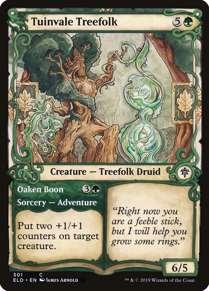 Tuinvale Treefolk (Showcase) [Throne of Eldraine] 301