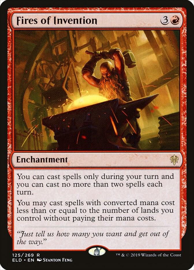 Fires of Invention [Throne of Eldraine] 125