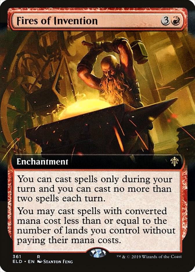 Fires of Invention (Extended Art) [Throne of Eldraine] 361