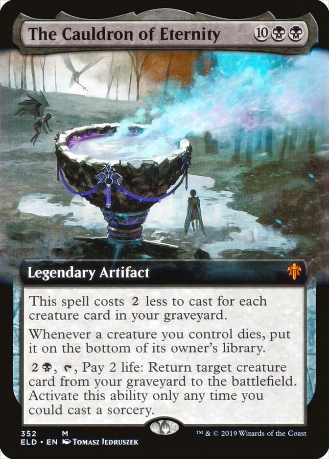 The Cauldron of Eternity (Extended Art) [Throne of Eldraine] 352