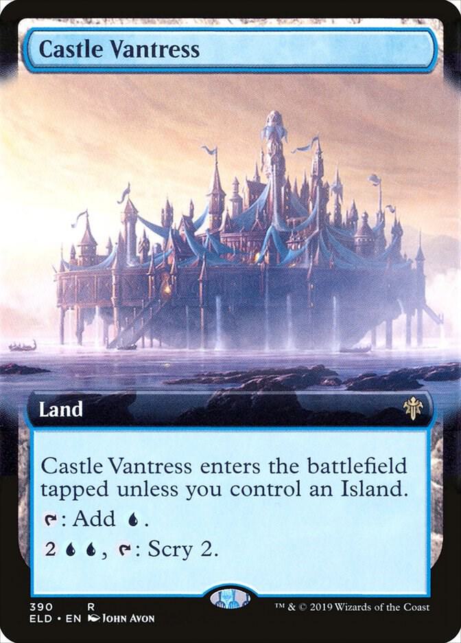 Castle Vantress (Extended Art) [Throne of Eldraine] 390