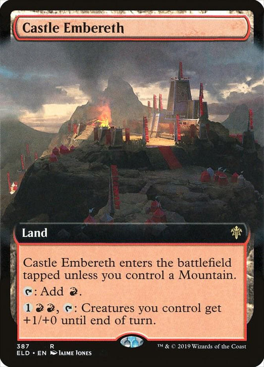 Castle Embereth (Extended Art) [Throne of Eldraine] 387