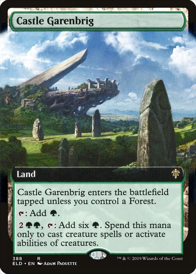 Castle Garenbrig (Extended Art) [Throne of Eldraine] 388