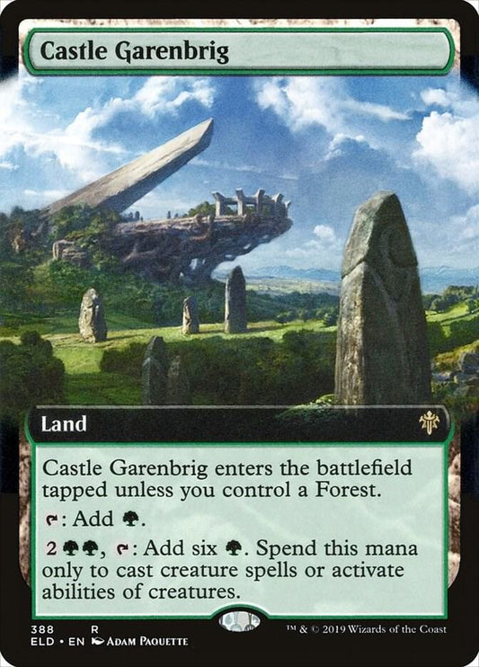 Castle Garenbrig (Extended Art) [Throne of Eldraine] 388