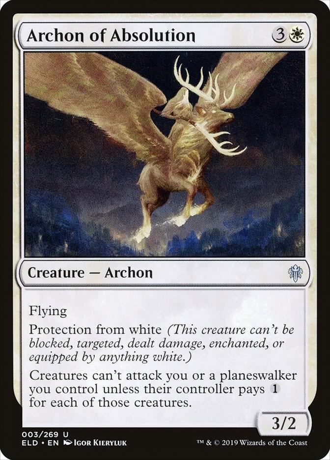 Archon of Absolution [Throne of Eldraine] 3