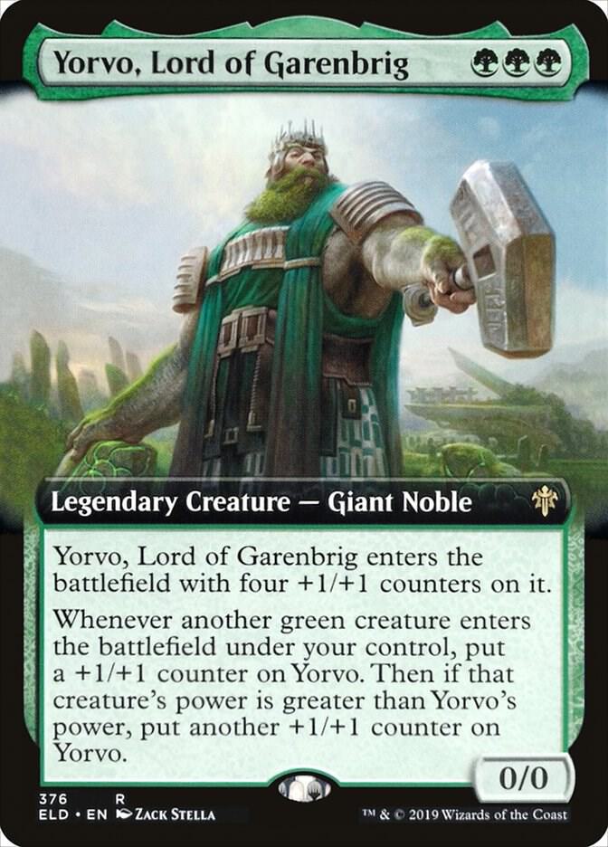 Yorvo, Lord of Garenbrig (Extended Art) [Throne of Eldraine] 376