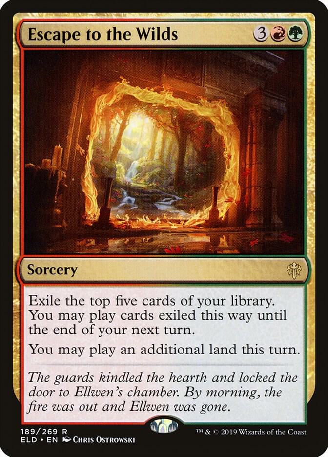 Escape to the Wilds [Throne of Eldraine] 189