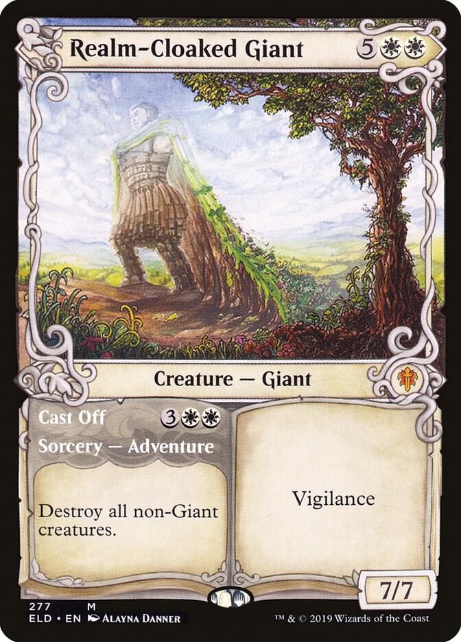 Realm-Cloaked Giant (Showcase) [Throne of Eldraine] 277