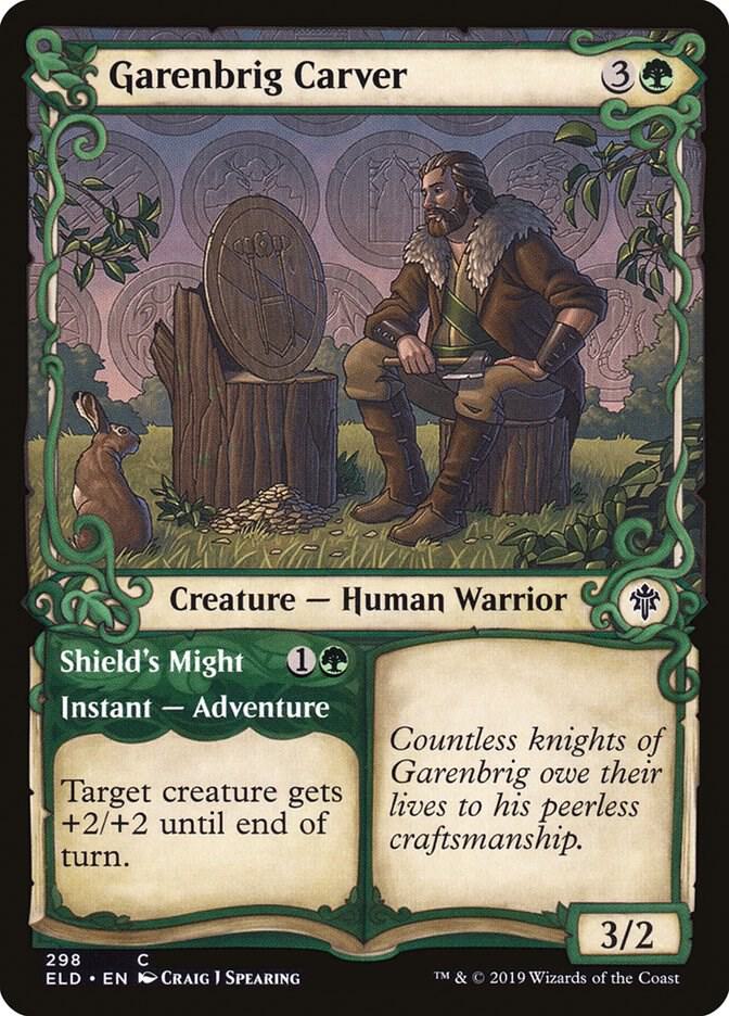 Garenbrig Carver (Showcase) [Throne of Eldraine] 298