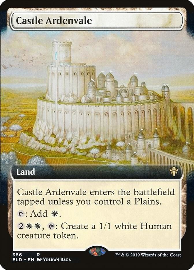 Castle Ardenvale (Extended Art) [Throne of Eldraine] 386