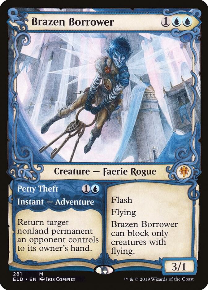 Brazen Borrower (Showcase) [Throne of Eldraine] 281