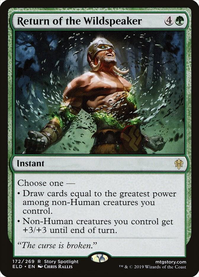 Return of the Wildspeaker [Throne of Eldraine] 172