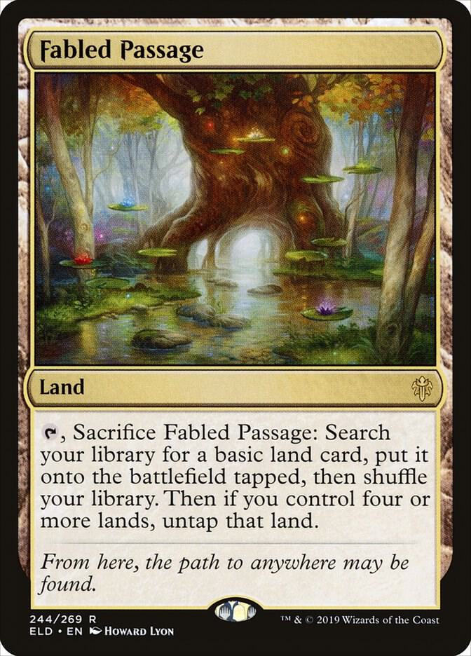 Fabled Passage [Throne of Eldraine] 244