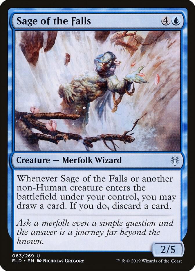 Sage of the Falls [Throne of Eldraine] 63