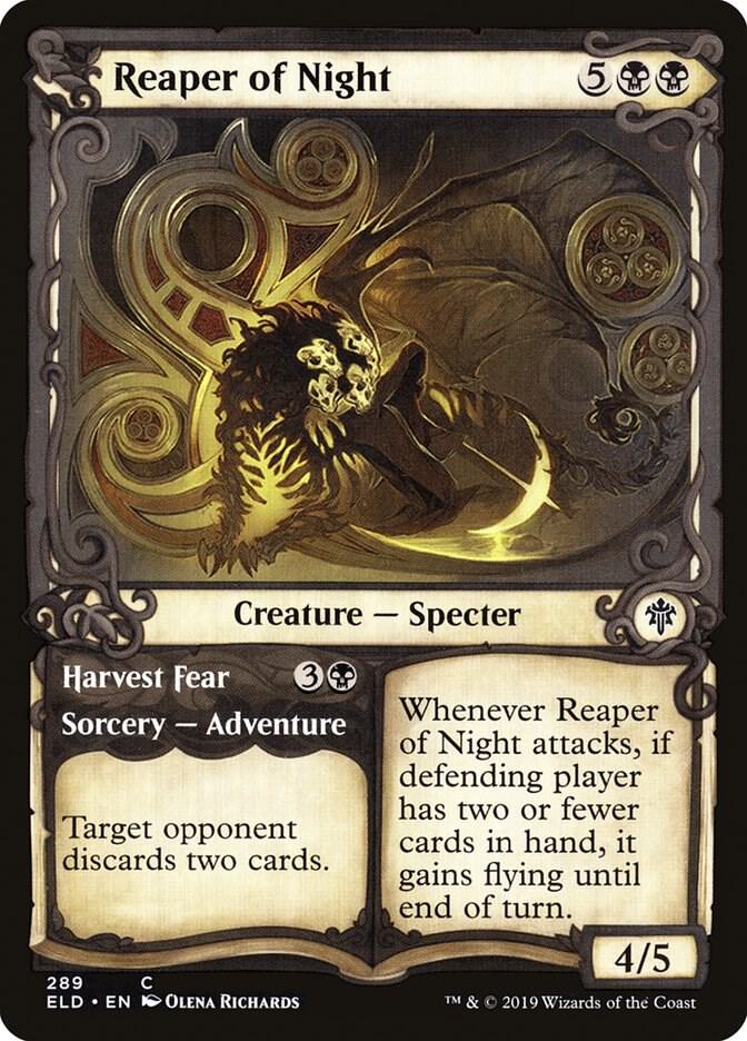 Reaper of Night (Showcase) [Throne of Eldraine] 289