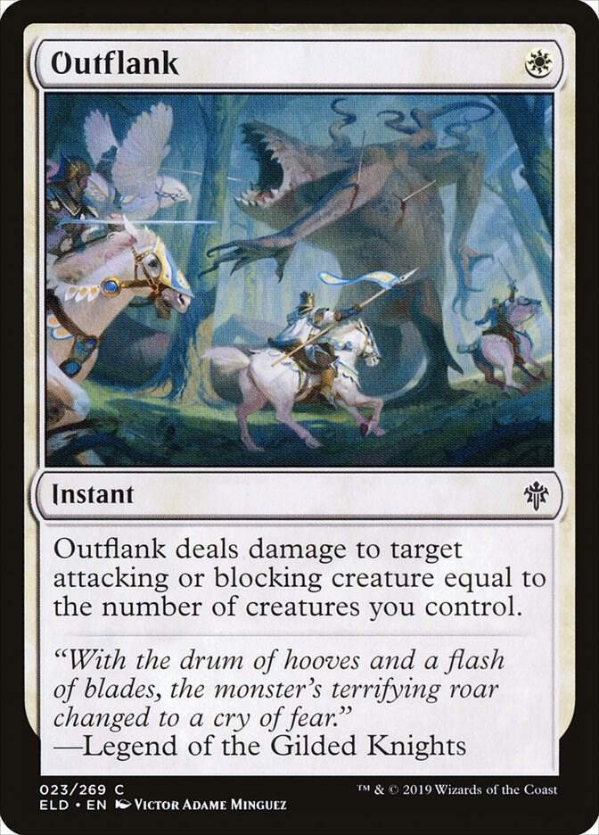 Outflank [Throne of Eldraine] 23