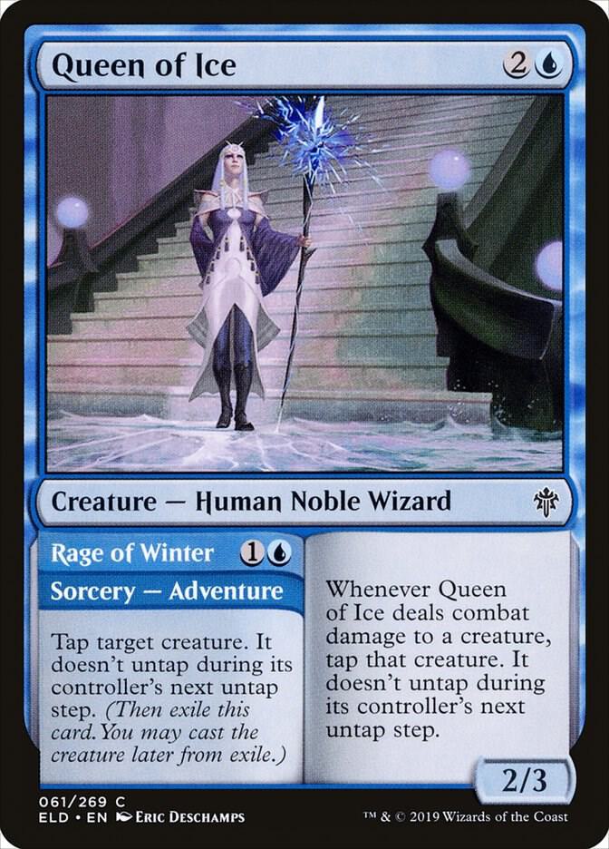 Queen of Ice [Throne of Eldraine] 61