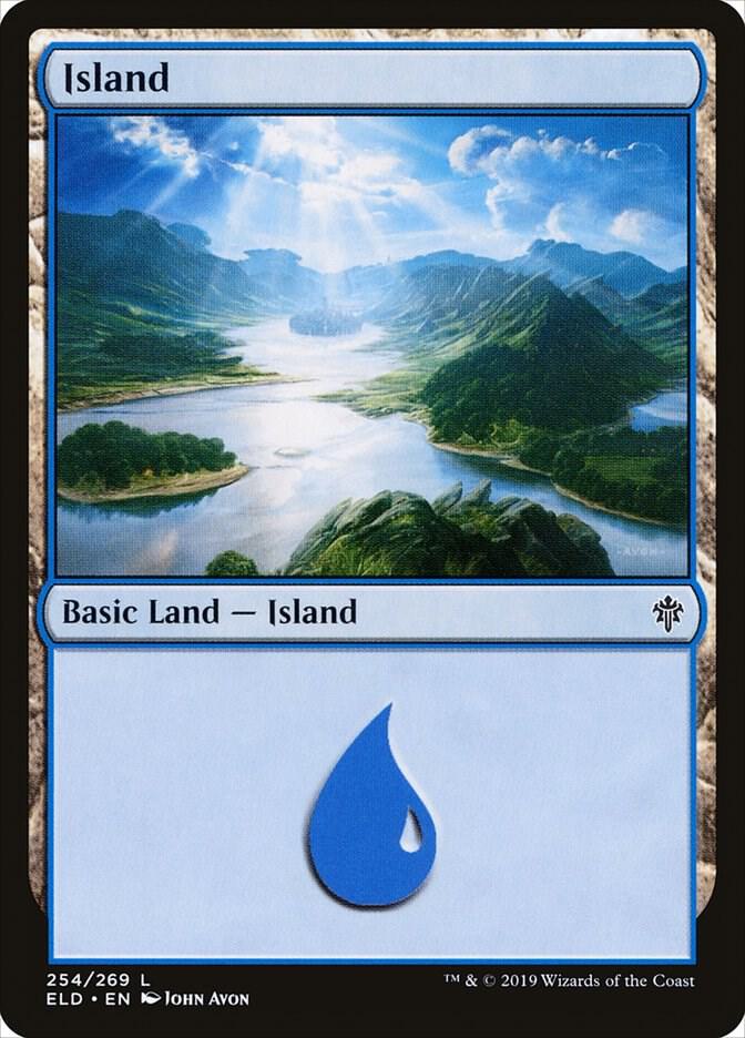Island (254) [Throne of Eldraine] 254