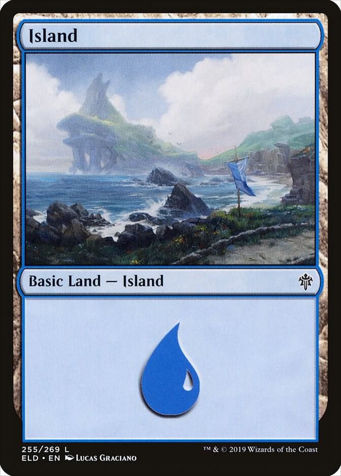 Island (255) [Throne of Eldraine] 255