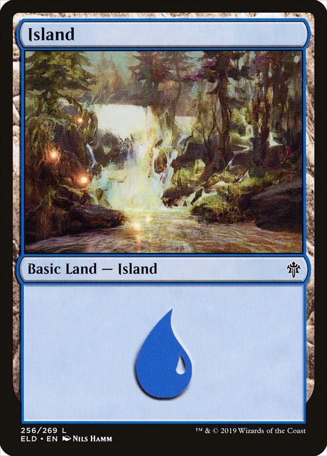 Island (256) [Throne of Eldraine] 256