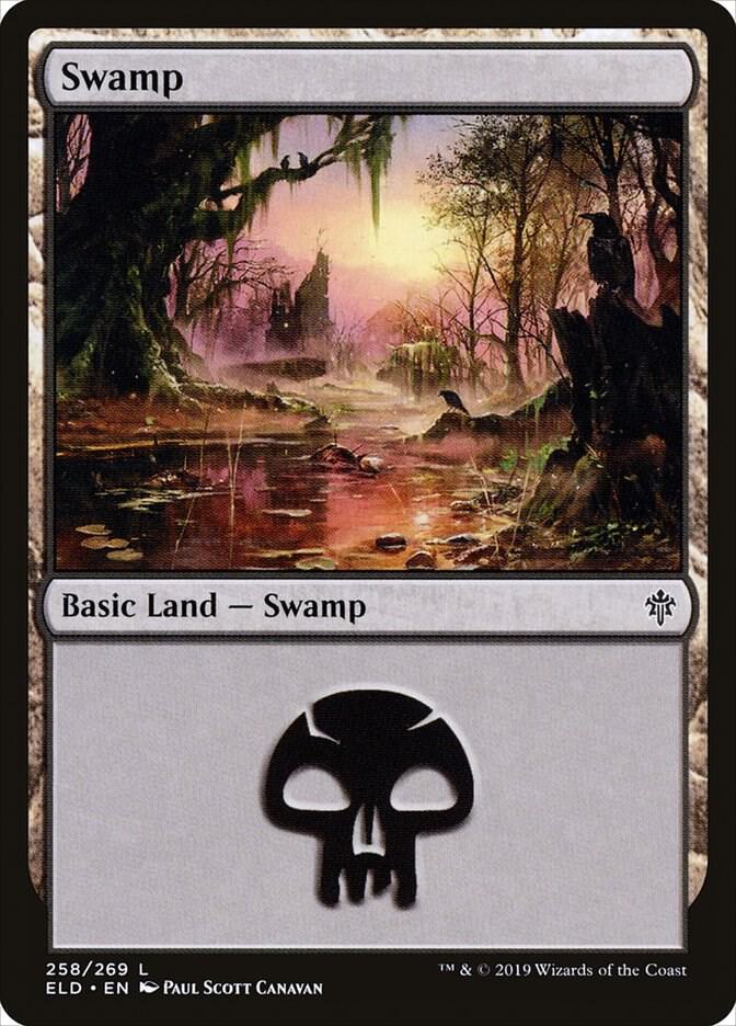 Swamp (258) [Throne of Eldraine] 258