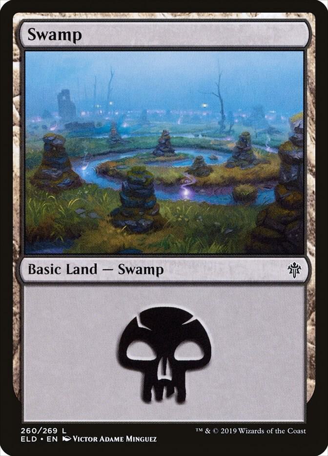 Swamp (260) [Throne of Eldraine] 260