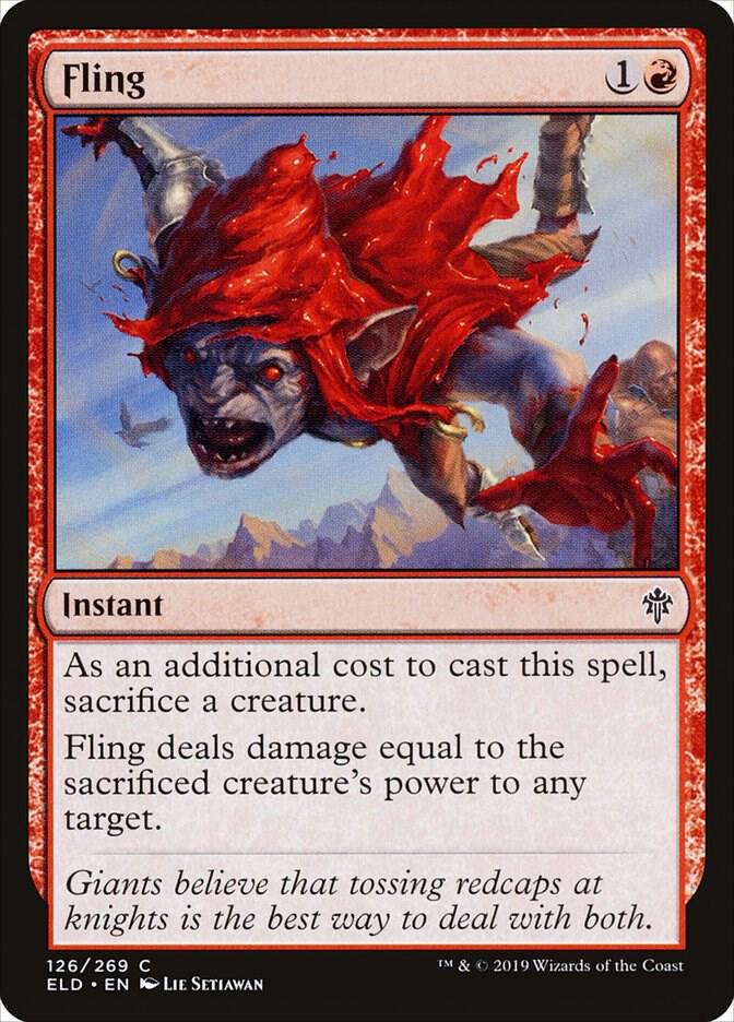 Fling [Throne of Eldraine] 126