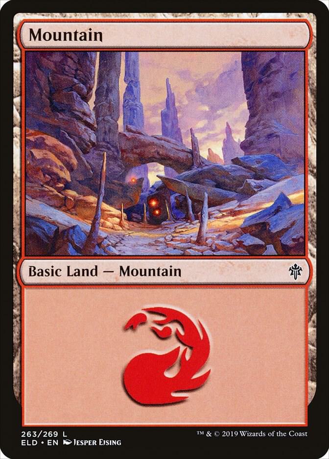 Mountain (263) [Throne of Eldraine] 263