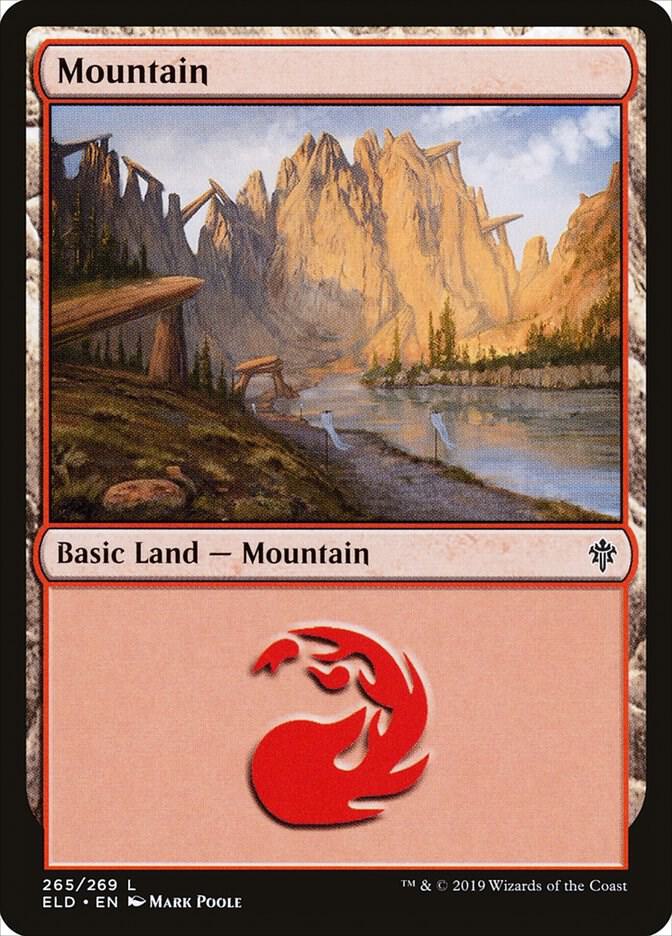 Mountain (265) [Throne of Eldraine] 265