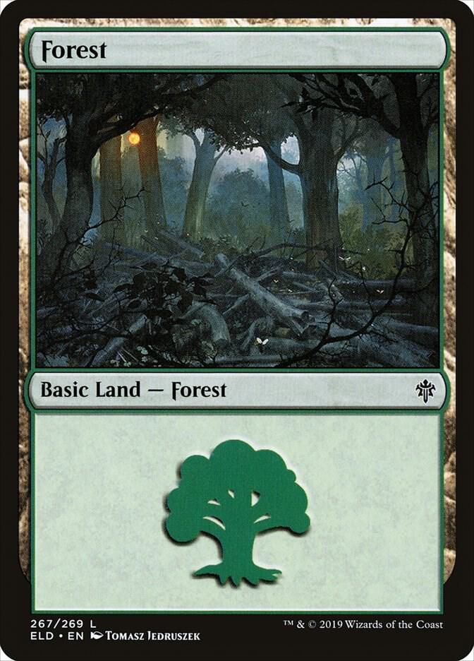 Forest (267) [Throne of Eldraine] 267