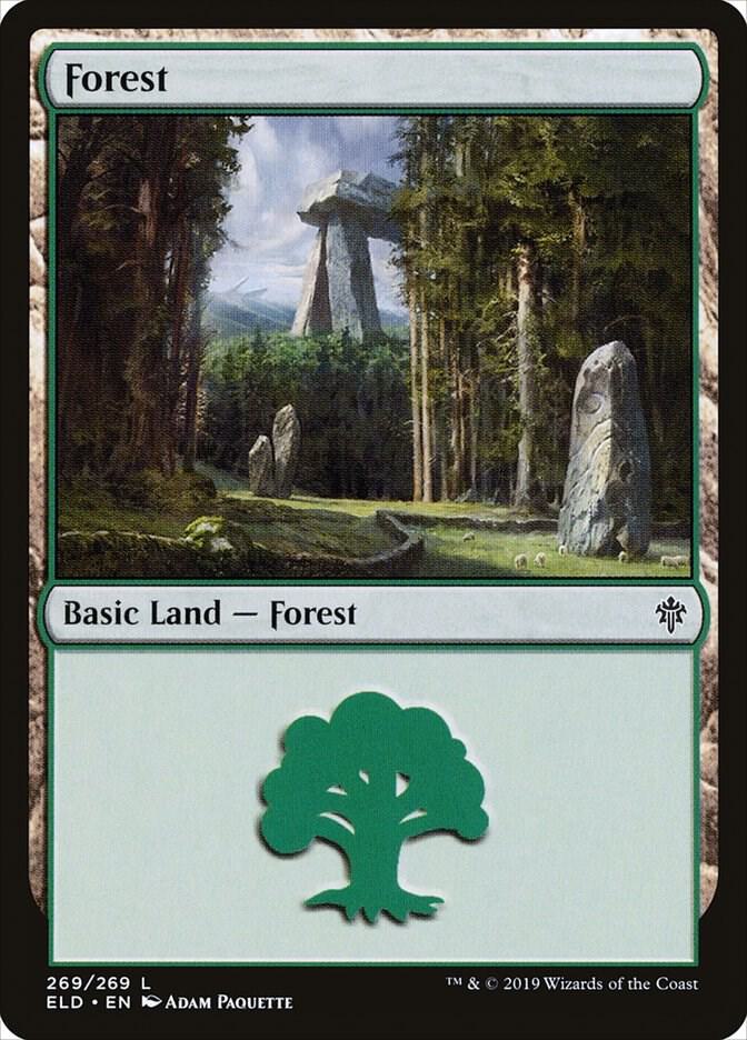 Forest (269) [Throne of Eldraine] 269